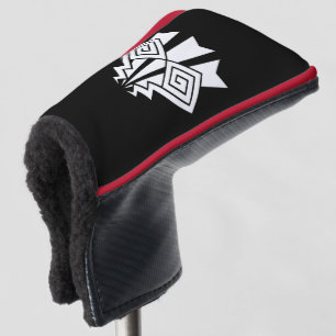 Thunder lightning golf head cover
