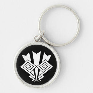 Thunder lightning key ring