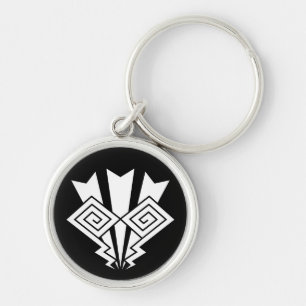 Thunder lightning keychain