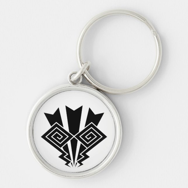 Thunder lightning keychain (Front)