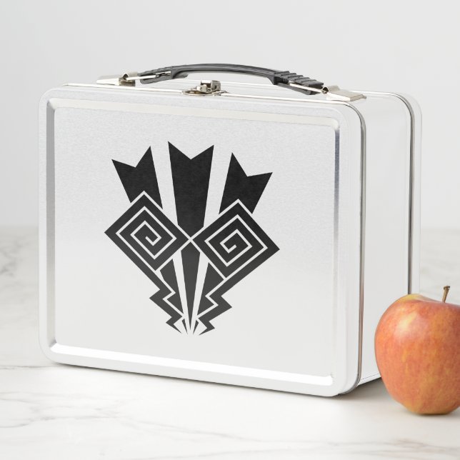 Thunder lightning metal lunch box (In Situ)