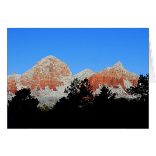 Thunder Mountain in snow