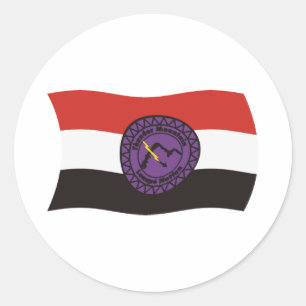 Thunder Mountain Lenape Nation Flag Sticker
