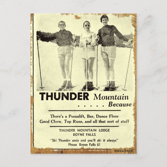 Thunder Mountain Postcard (Front)