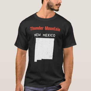Thunder Mountain Usa State America Travel New Mexi T-Shirt