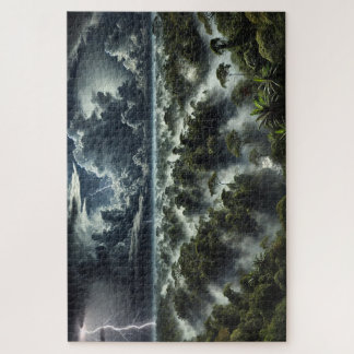 "Thunder Over the Canopy" - Jigsaw Puzzle