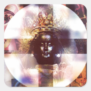 Thunder Perfect Mind Square Sticker