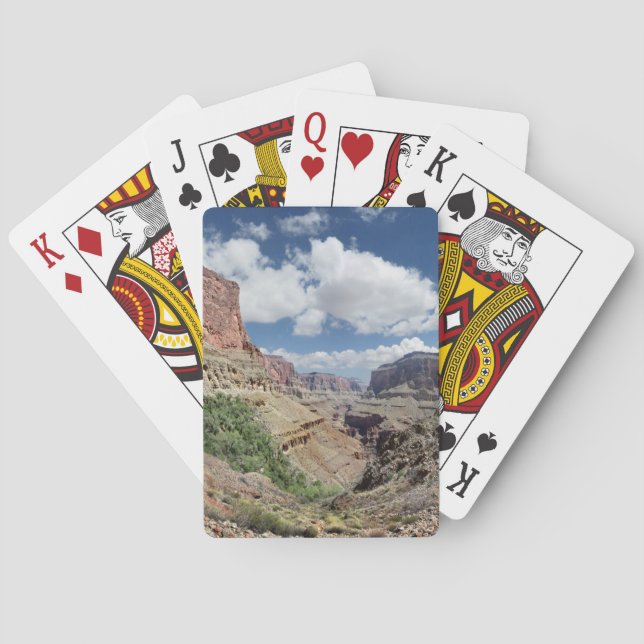 Thunder River Falls - Grand Canyon - Arizona Playing Cards (Back)