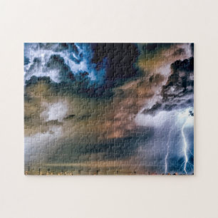 Thunder Storms California. Jigsaw Puzzle