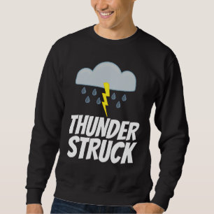 THUNDER STRUCK Vintage Heavy Metal Music T-shirts