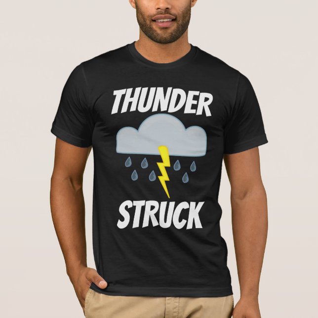 THUNDER STRUCK Vintage T-shirts (Front)