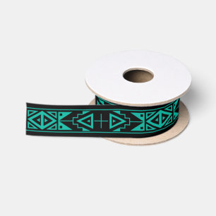 Thunderbird (Aqua) Satin Ribbon