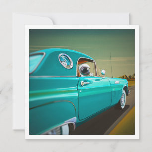 Thunderbird Classic Car - Mini Print