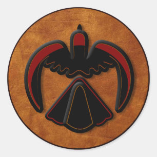 Thunderbird Classic Round Sticker