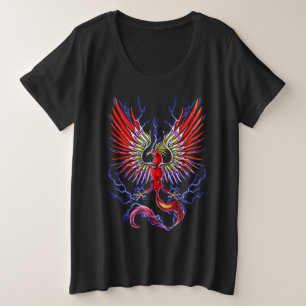 Thunderbird Cryptid Creature Plus Size T-Shirt