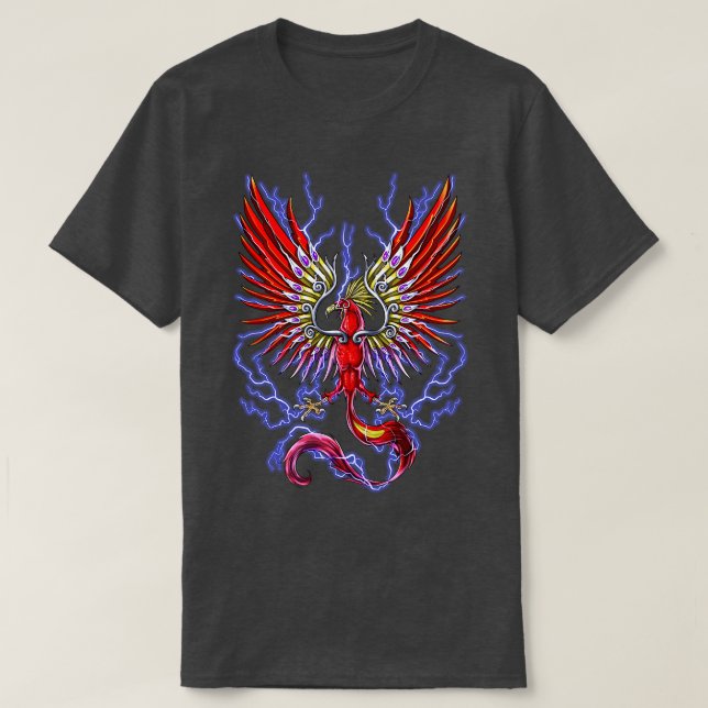 Thunderbird Cryptid Creature T-Shirt (Design Front)