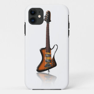 Thunderbird electric bass guitar caricature Case-Mate iPhone case