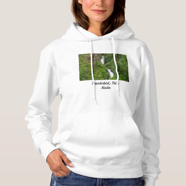 Thunderbird Falls Painterly Hoodie (Front)