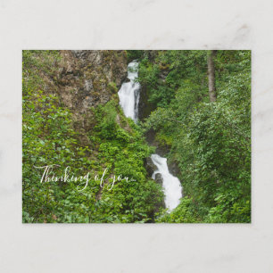 Thunderbird Falls Painterly Thinking Of You Postcard