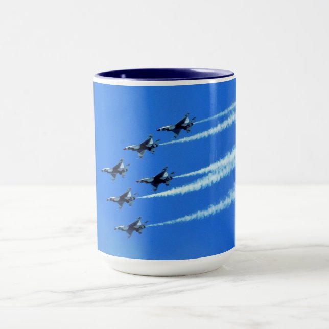 Thunderbird Jets (Six) Flyby Mug (Center)