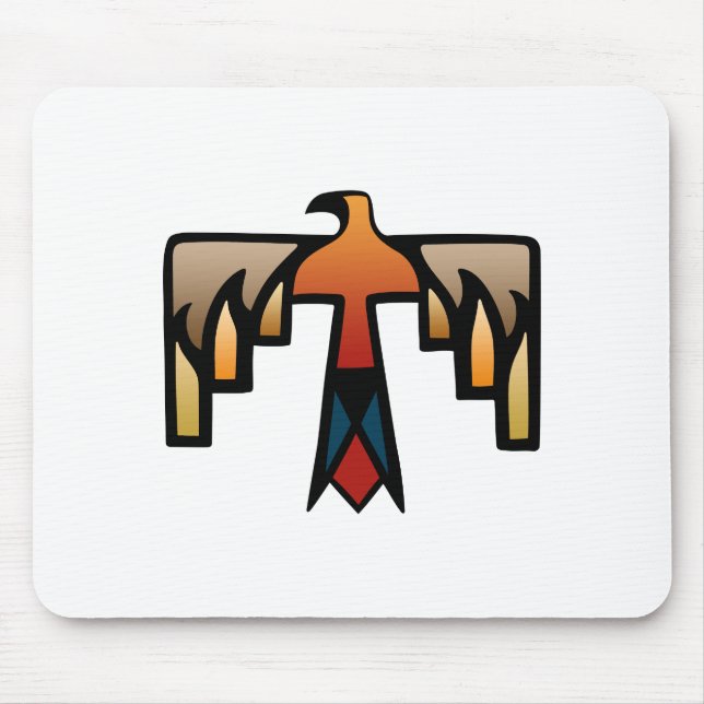 Thunderbird - Native American Indian Symbol Mouse Pad (Front)