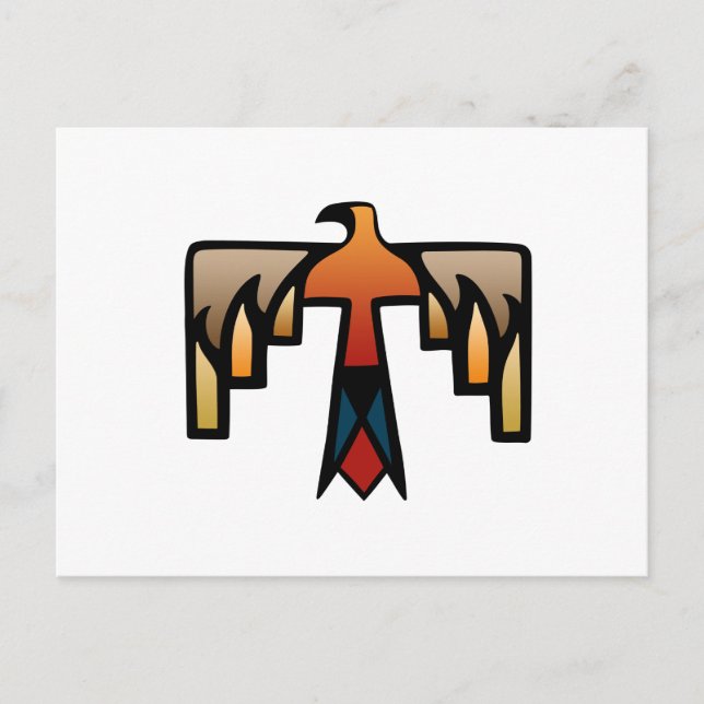 Thunderbird - Native American Indian Symbol Postcard (Front)
