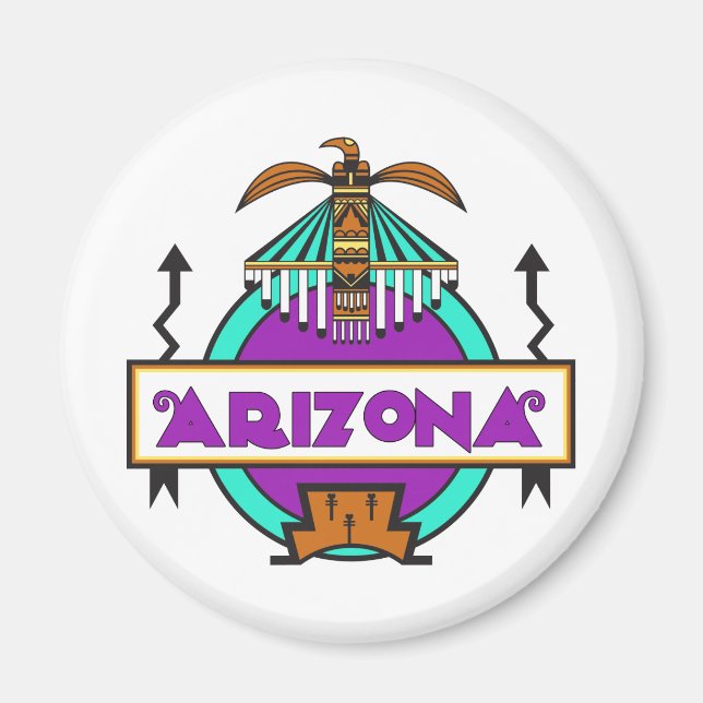 Thunderbird Shield Magnet (Front)