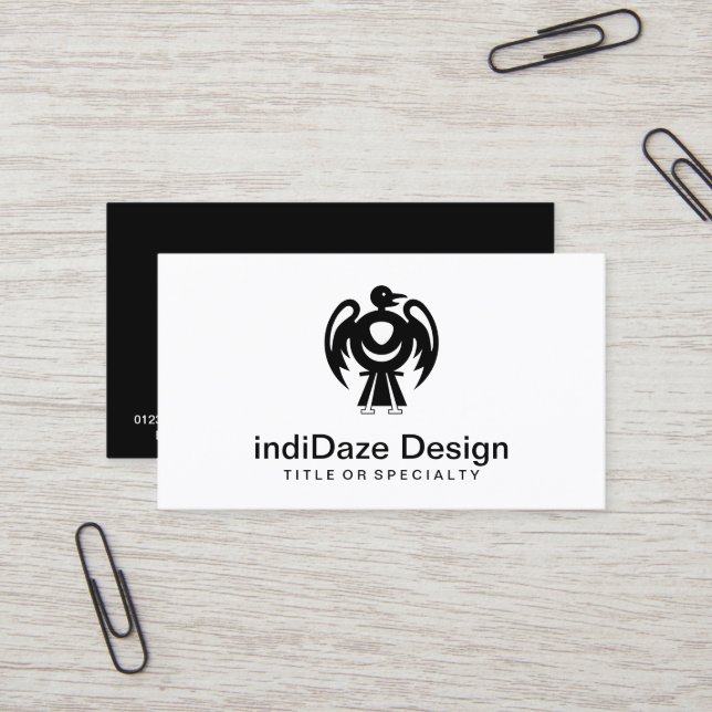 thunderbird v2 business card (Front/Back In Situ)