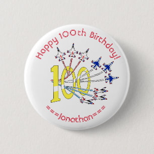 Thunderbirds 100th Birthday Badge