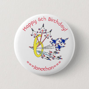Thunderbirds 6th Birthday Badge