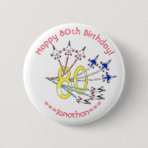 Thunderbirds 80th Birthday Badge