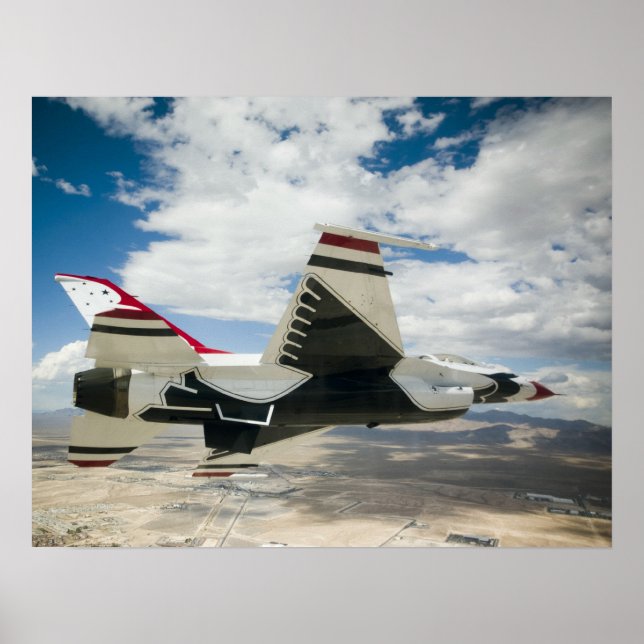 Thunderbirds Flight Demonstration Team Poster (Front)