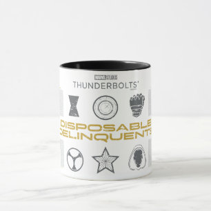Thunderbolts* Disposable Delinquents Mug