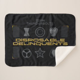 Thunderbolts* | Disposable Delinquents Sherpa Blanket