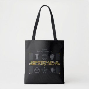 Thunderbolts*   Disposable Delinquents Tote Bag