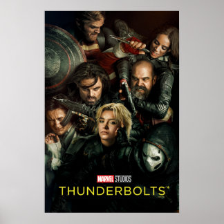 Thunderbolts* | Group Fighting Theatrical Poster