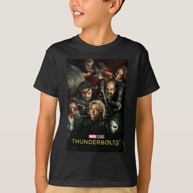 Thunderbolts* | Group Fighting Theatrical T-Shirt (Front)