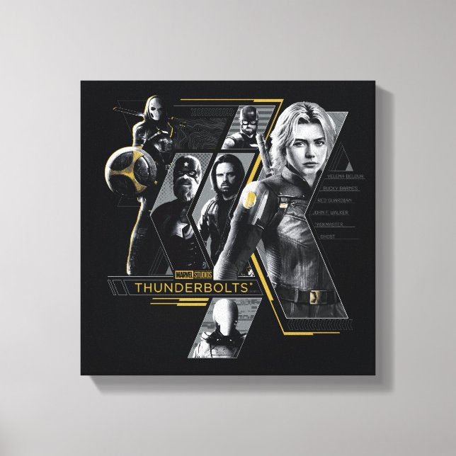 Thunderbolts* | Group Graphic Canvas Print (Front)