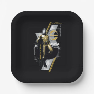 Thunderbolts*   Sentry Character Graphic Paper Plate