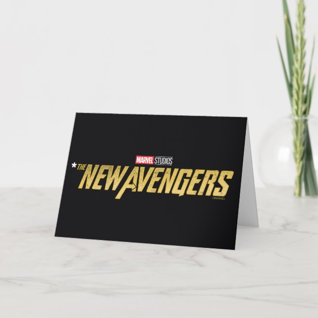 Thunderbolts* | *The New Avengers Logo Card (Front)