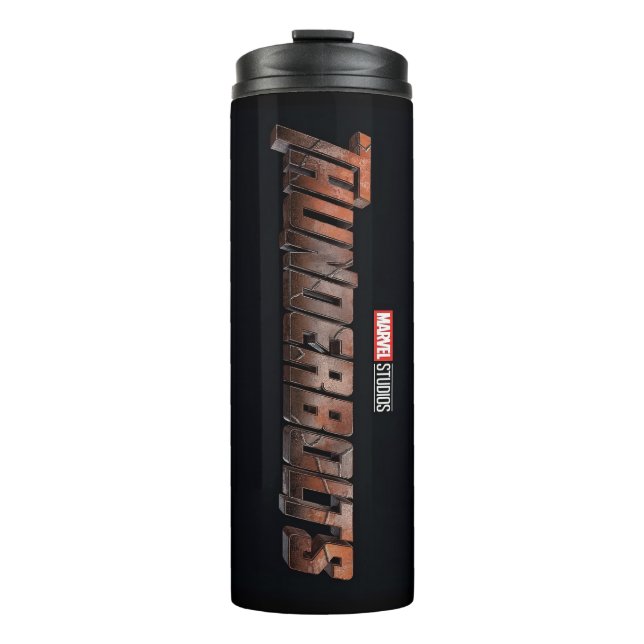 Thunderbolts thermal tumbler (Front)