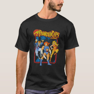 ThunderCats Bring The Thunder Vintage Comic Group  T-Shirt