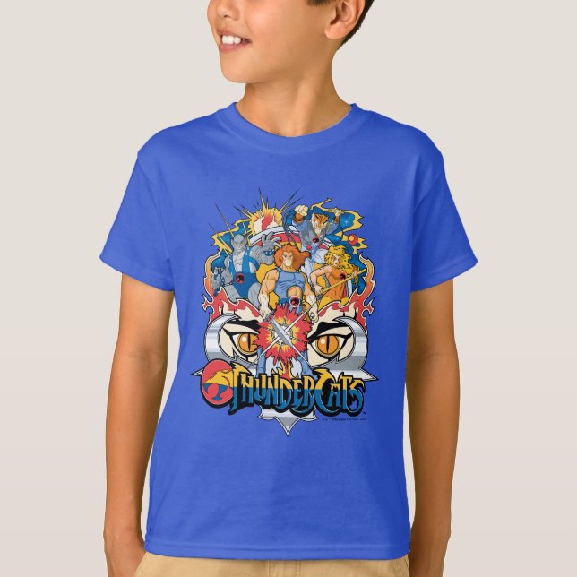 ThunderCats | Firey Group Graphic T-Shirt (Front)