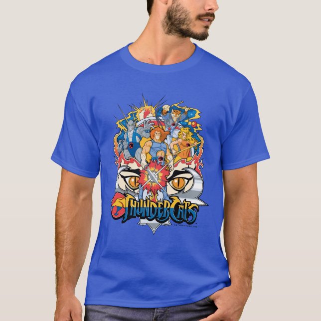 ThunderCats | Firey Group Graphic T-Shirt (Front)