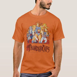 Thundercats Group Retro Sunset friend T-Shirt