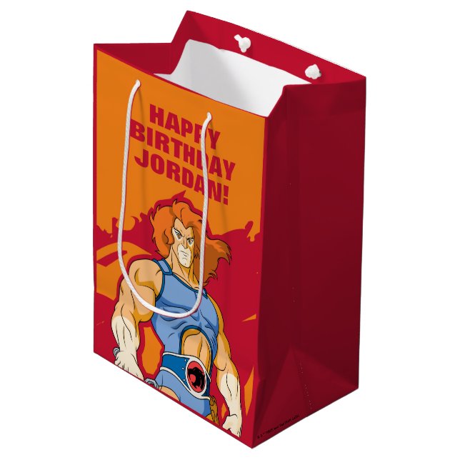 ThunderCats | Lion-O Character Graphic Medium Gift Bag (Front Angled)