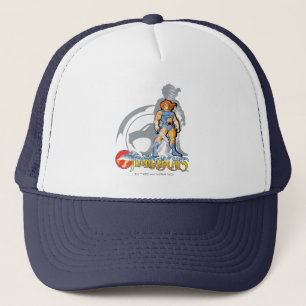 ThunderCats Lion-O Halfttone Shadow Graphic Trucker Hat