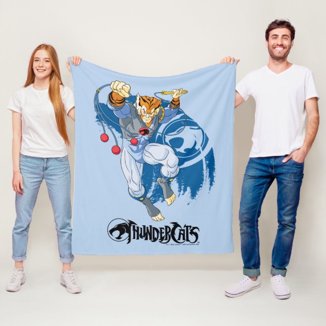 ThunderCats | Tygra Character Graphic Fleece Blanket (In Situ)