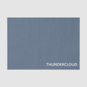 Thundercloud Blue-grey Colour Name Tissue Paper