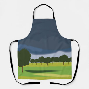 Thunderclouds Clouds Nature Scenic Apron